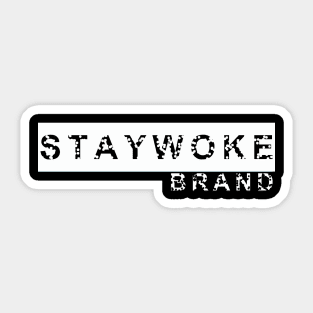 Stay Woke Brand Logo Sticker